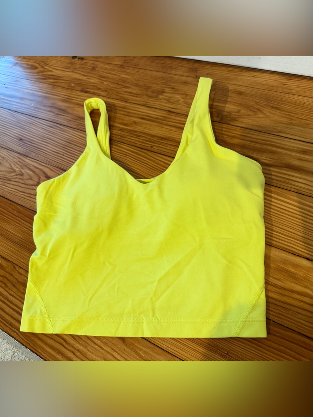 Women's Lululemon Align Neon Yellow Tank Top